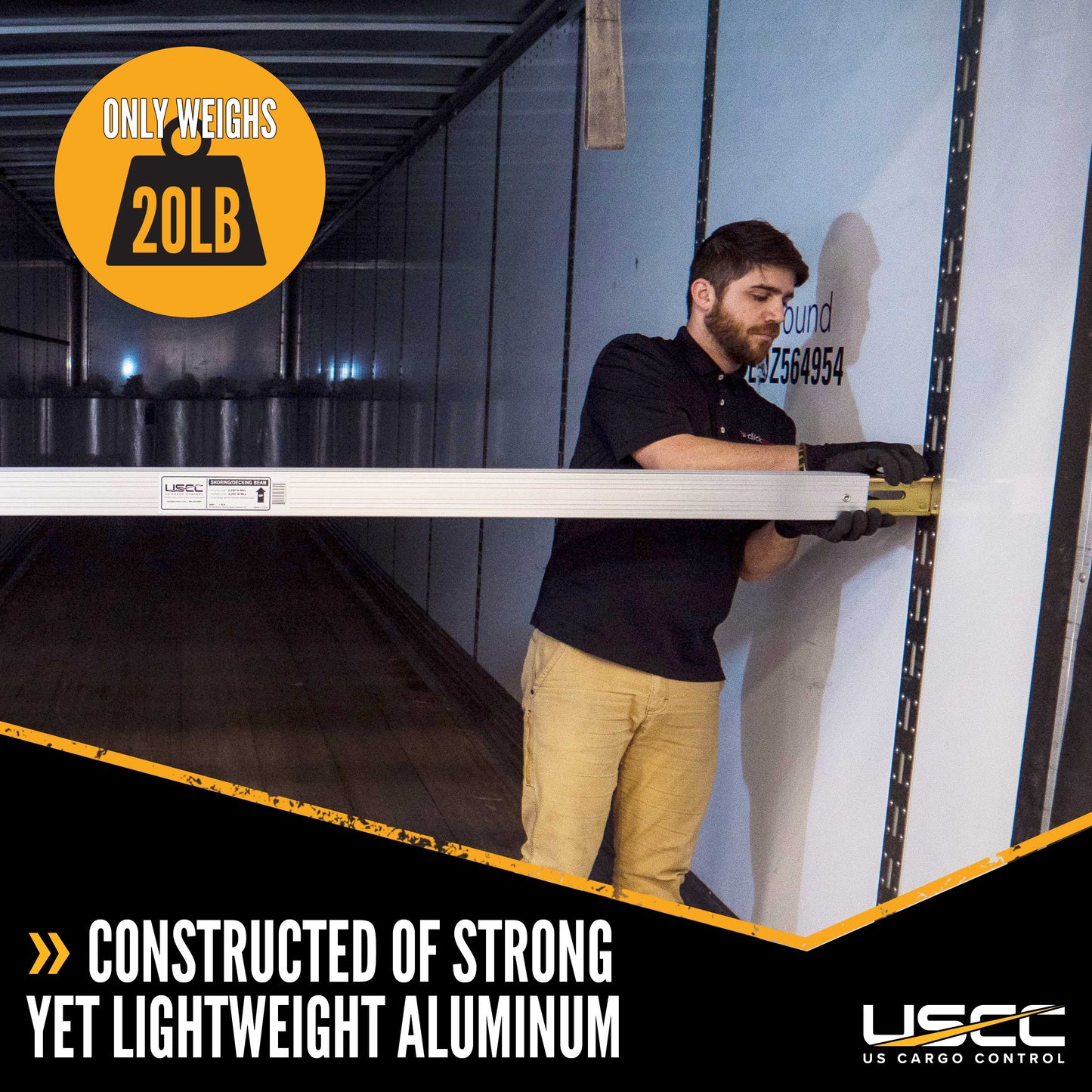 92" Adjustable Aluminum Shoring Beam - Extends to 103" - 4 Pack