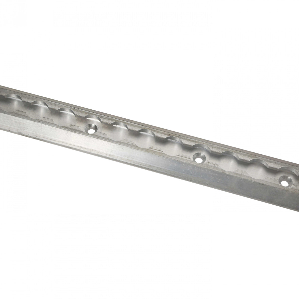96" Airline-Style Angled Track - Aluminum