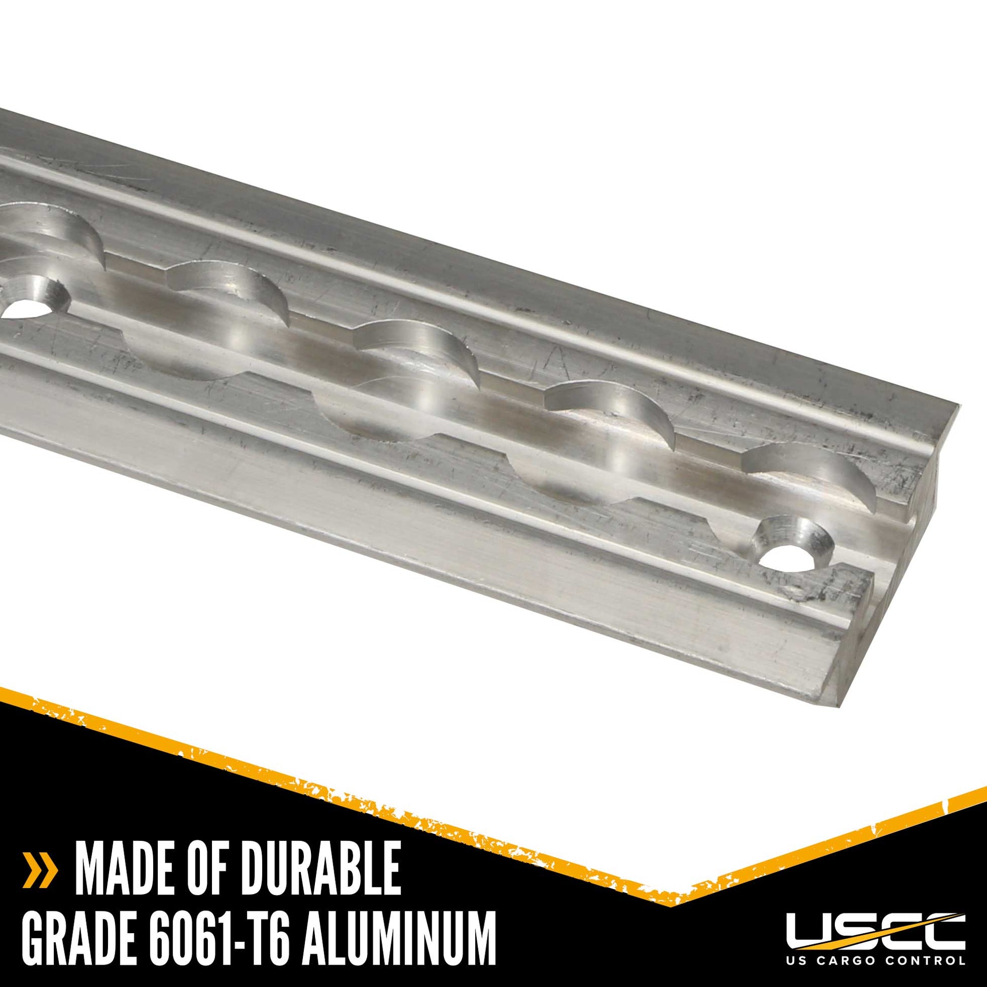 96 inch Flanged AirlineStyle Track Aluminum image 2 of 7