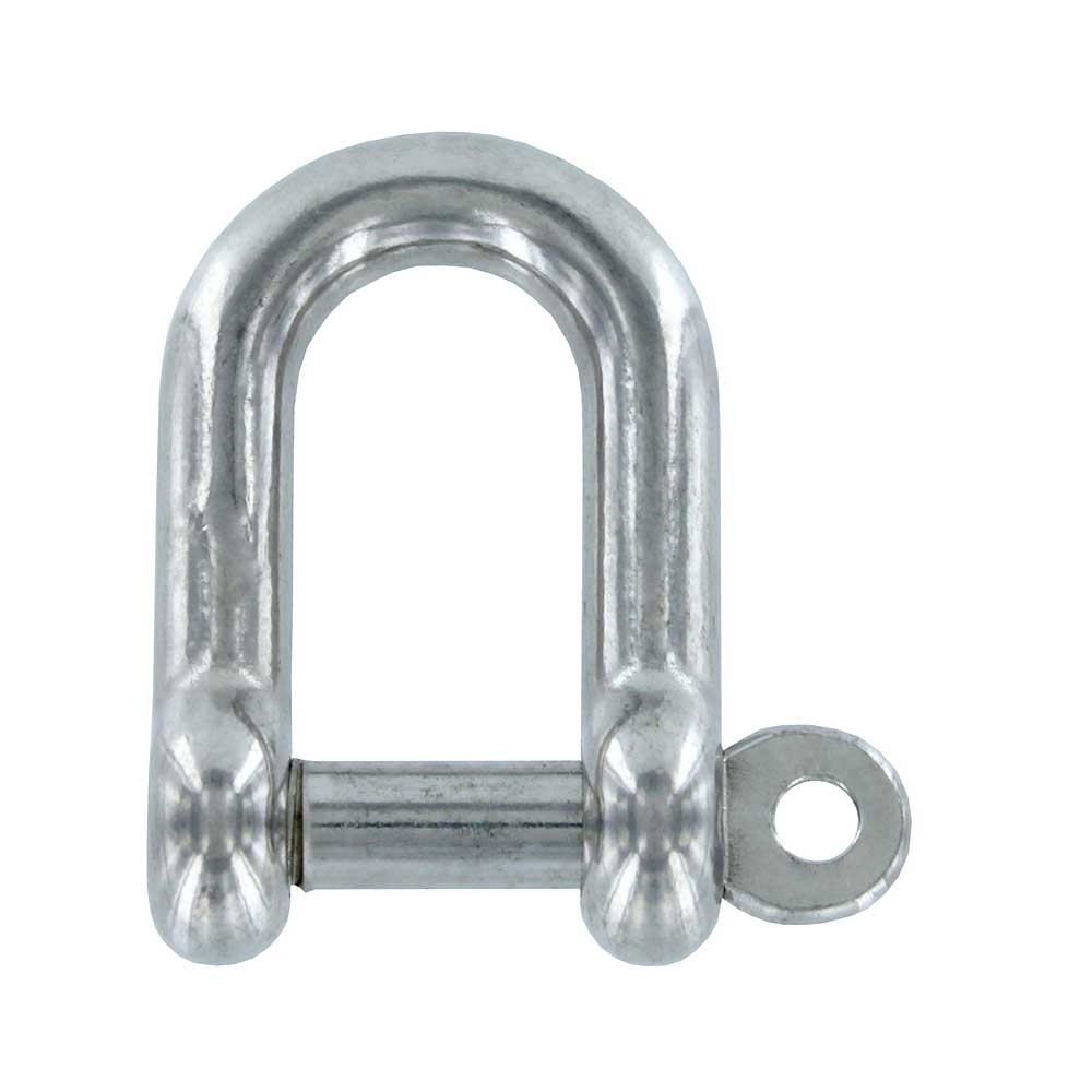14 inch Captive Pin D Shackle Stainless Steel Import