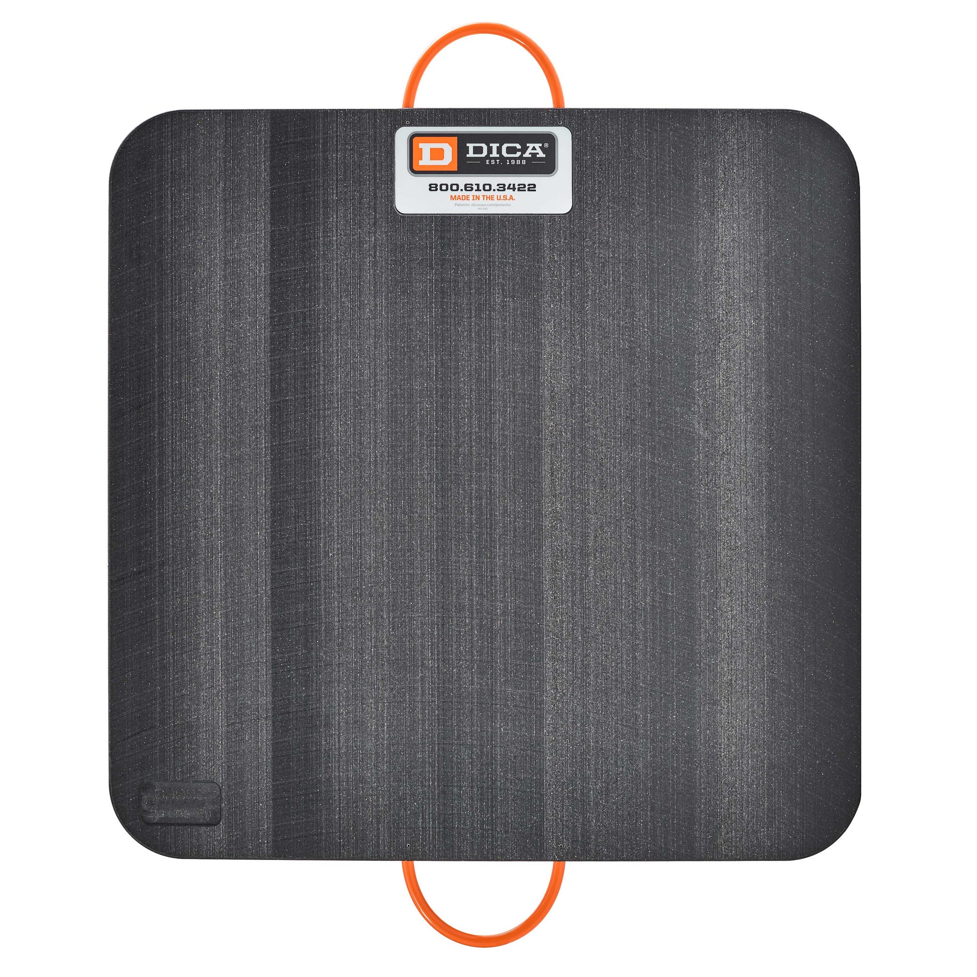 SafetyTech® 30" x 30" Outrigger Pad | Medium Duty | 1" Thick | Black Image 1 of 3