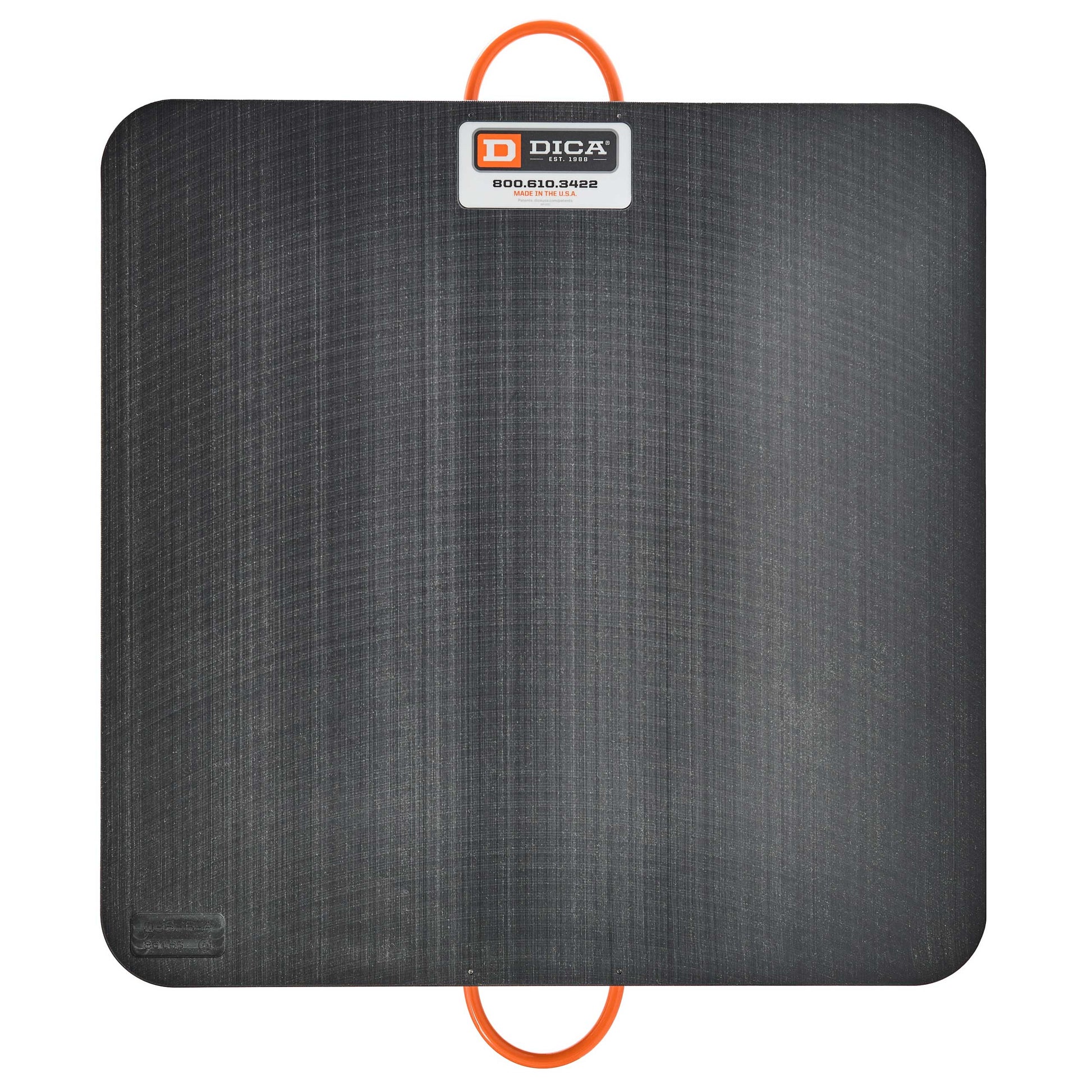 SafetyTech® 36" x 36" Outrigger Pad | Heavy Duty | 2" Thick | Black Image 1 of 3