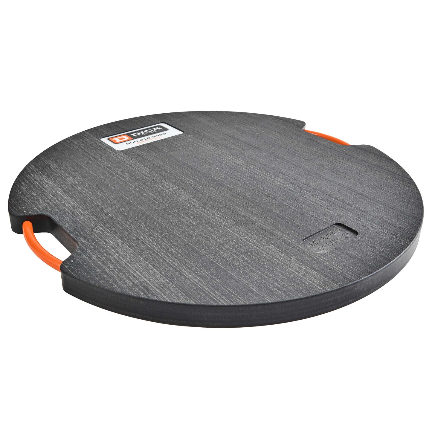SafetyTech® 30" Round Outrigger Pad | Medium Duty | 1.5" Thick | Black Image 3 of 3