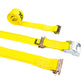 2 inch x 12 foot Yellow ETrack Cam Strap wDoubleFitted End image 1 of 10