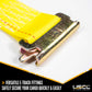 2 inch x 12 foot Yellow ETrack Cam Strap wDoubleFitted End image 4 of 10