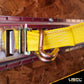 2 foot foot X 12 foot Yellow ETrack Cam Strap wSpring EFittings and Wire Hooks image 9 of 10