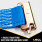 6 inch E Track Rope Tie Off Blue image 2 of 6