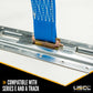 6 inch E Track Rope Tie Off Blue image 6 of 6