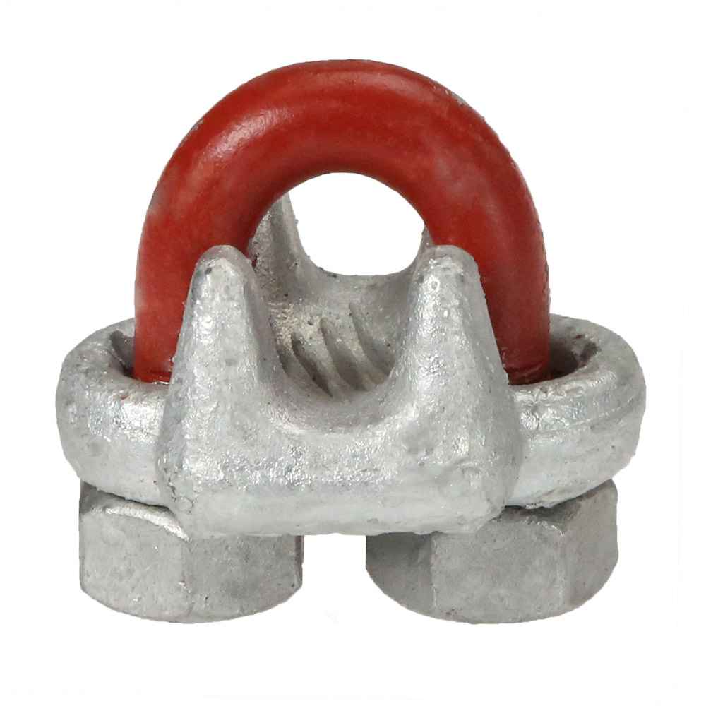 Crosby 1-3/4 Galvanized Drop Forged Wire Rope Clip - G-450 1010355
