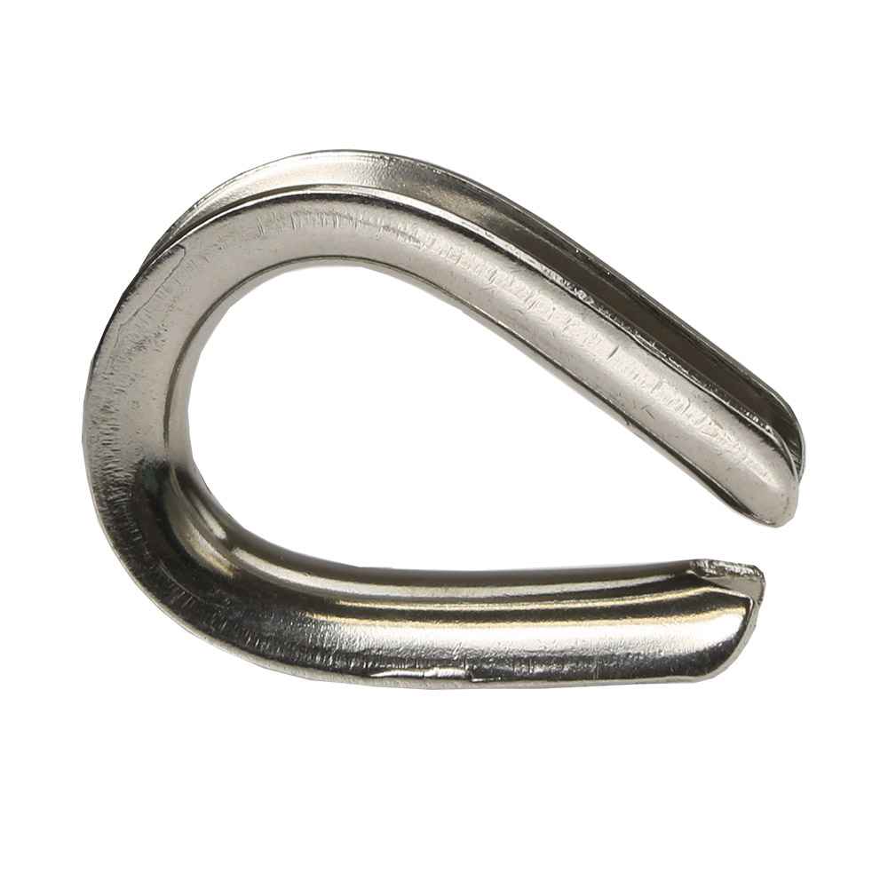 Stainless Steel T304 Extra Heavy Wire Rope Thimble - Crosby®   SS-414