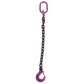 9/32" x 10' - Single Leg Chain Sling w/ Sling Hook - Grade 100