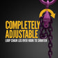 1/2" x 10' - Adjustable Single Leg Chain Sling w/ Grab Hook - Grade 100 image 3 of 8