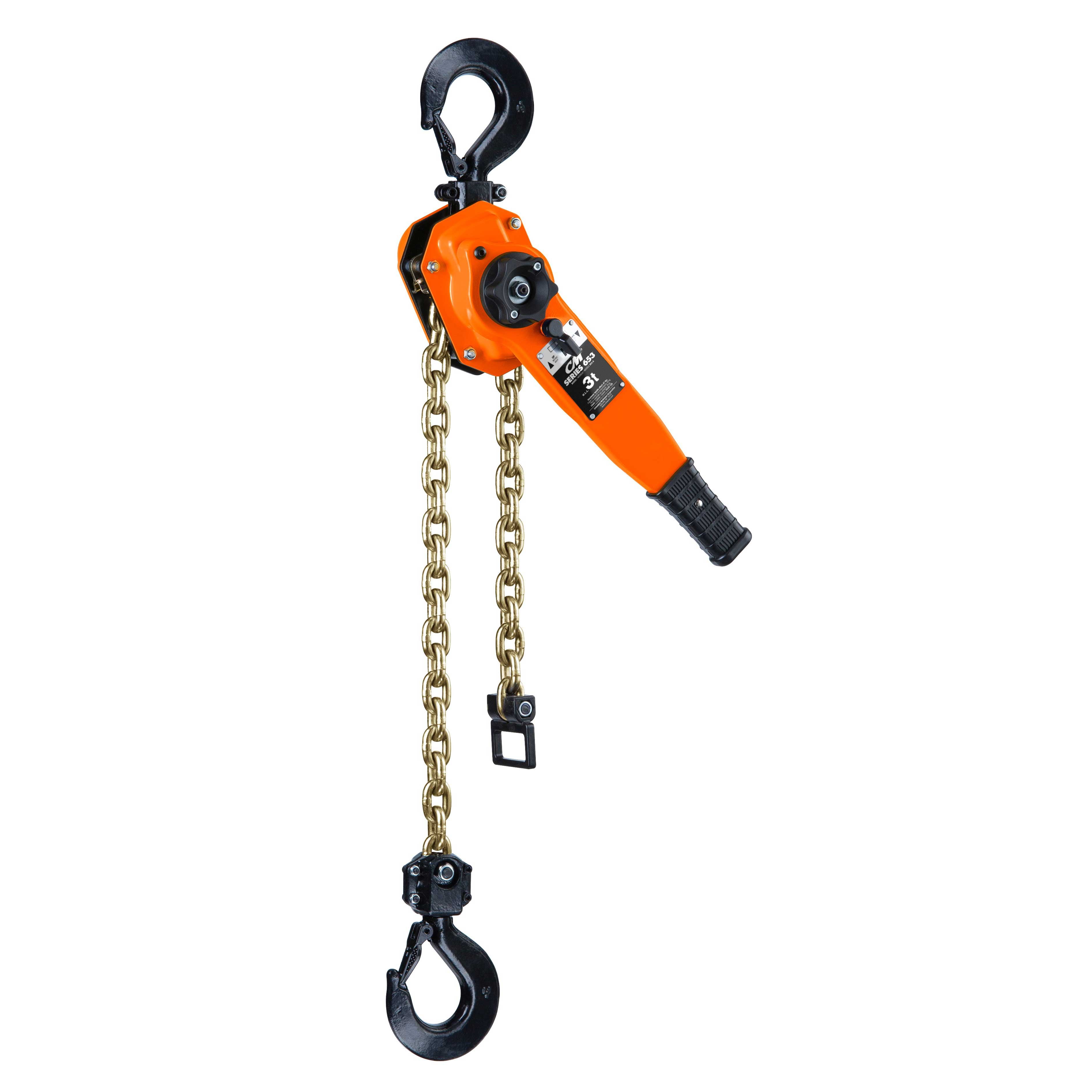 CM Series 653A Lever Chain Hoist 3 ton x 5 feet