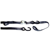 1 inch x 6 foot Cam Buckle Handlebar Strap wSHooks & Pull Loop