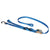 1 inch x 6 foot Cam Buckle Handlebar Strap wSHooks & Pull Loop Blue