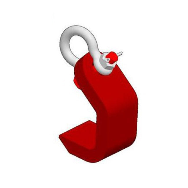 M&W 12 inch Plate Lifting Hook Grade 100 image 1 of 2