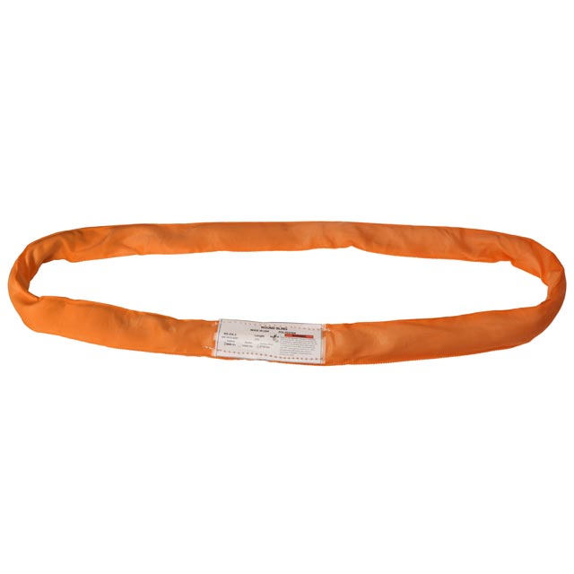 Endless Polyester Round Lifting Sling - 16' (Orange)