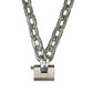 12 inch x 10 foot Pewag Security Chain Kit wViro Lock image 1 of 2
