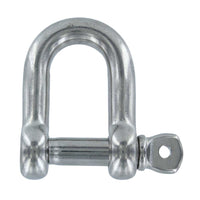 532 inch Screw Pin D Shackle Stainless Steel Import