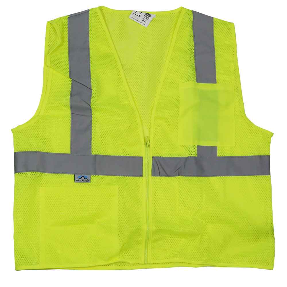 Lime Reflective Safety Vest - Hi Vis Vest