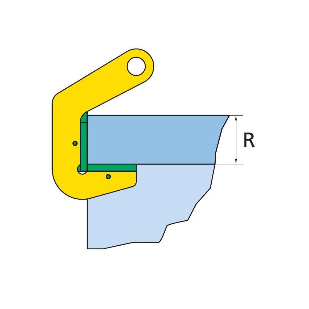 Terrier TPH 112 Ton Horizontal Pipe Lifting Clamp 960150 image 3 of 3