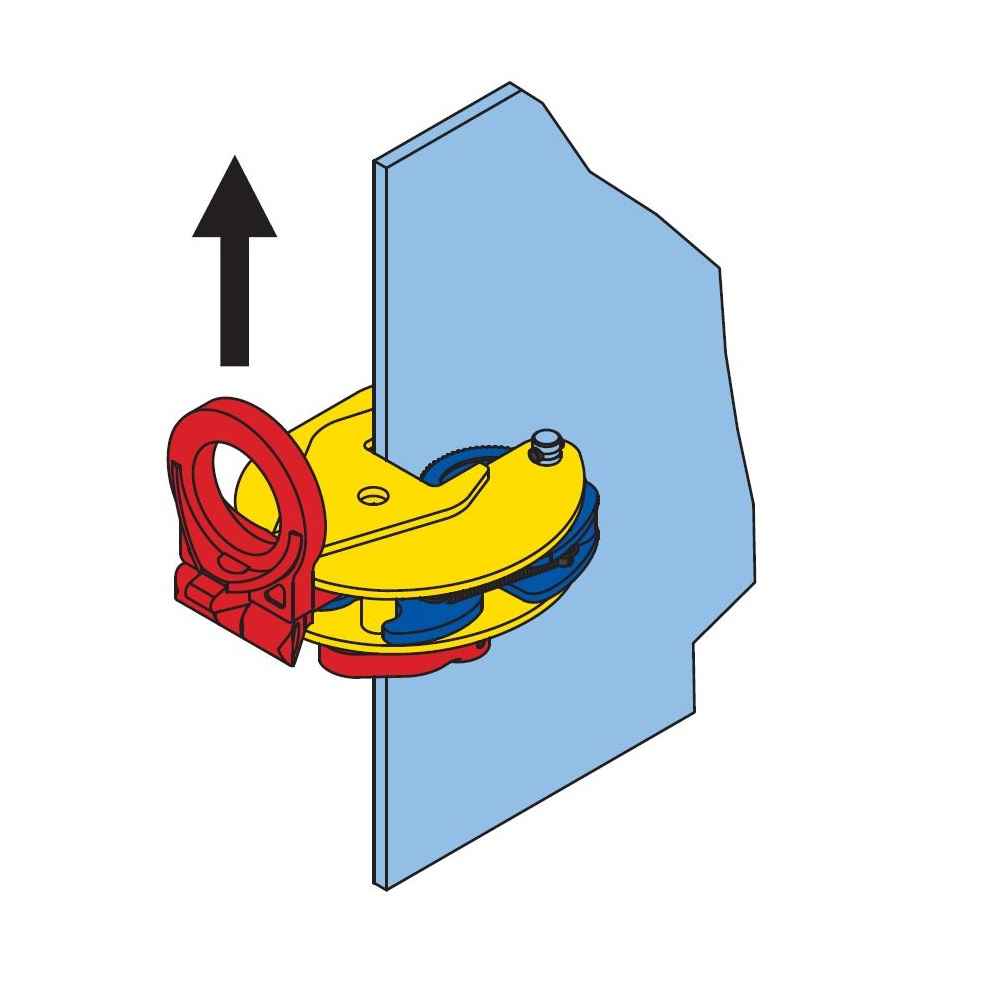 Terrier TSHPU 3 Ton Vertical Lifting Clamp 860300 image 2 of 3