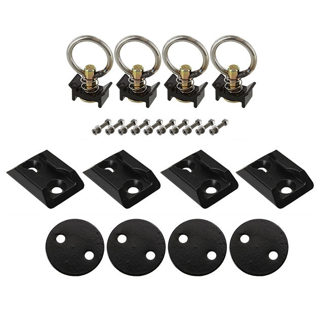 Motorcycle Anchor Points Tie Down Anchors w/ L-track Fittings