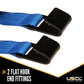 Blue Extra Large Tow Dolly Basket Strap with Flat Hooks 2 pack image 4 of 9
