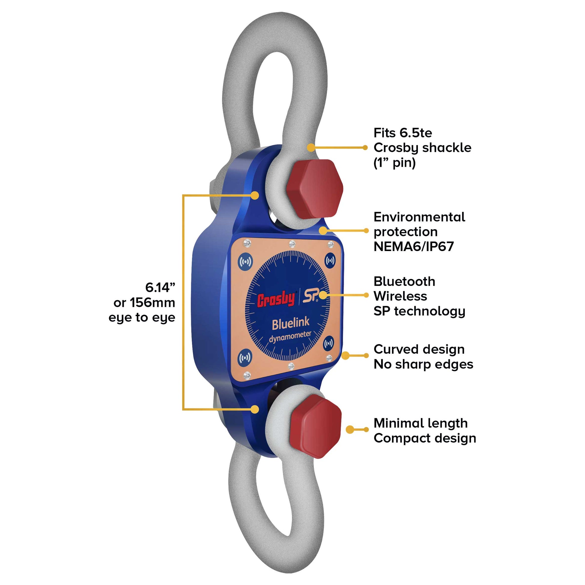 BlueLink Plus Bluetooth Dynamometer Features