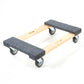 Carpeted Moving Dolly 4" Wheel 18" x  30"
