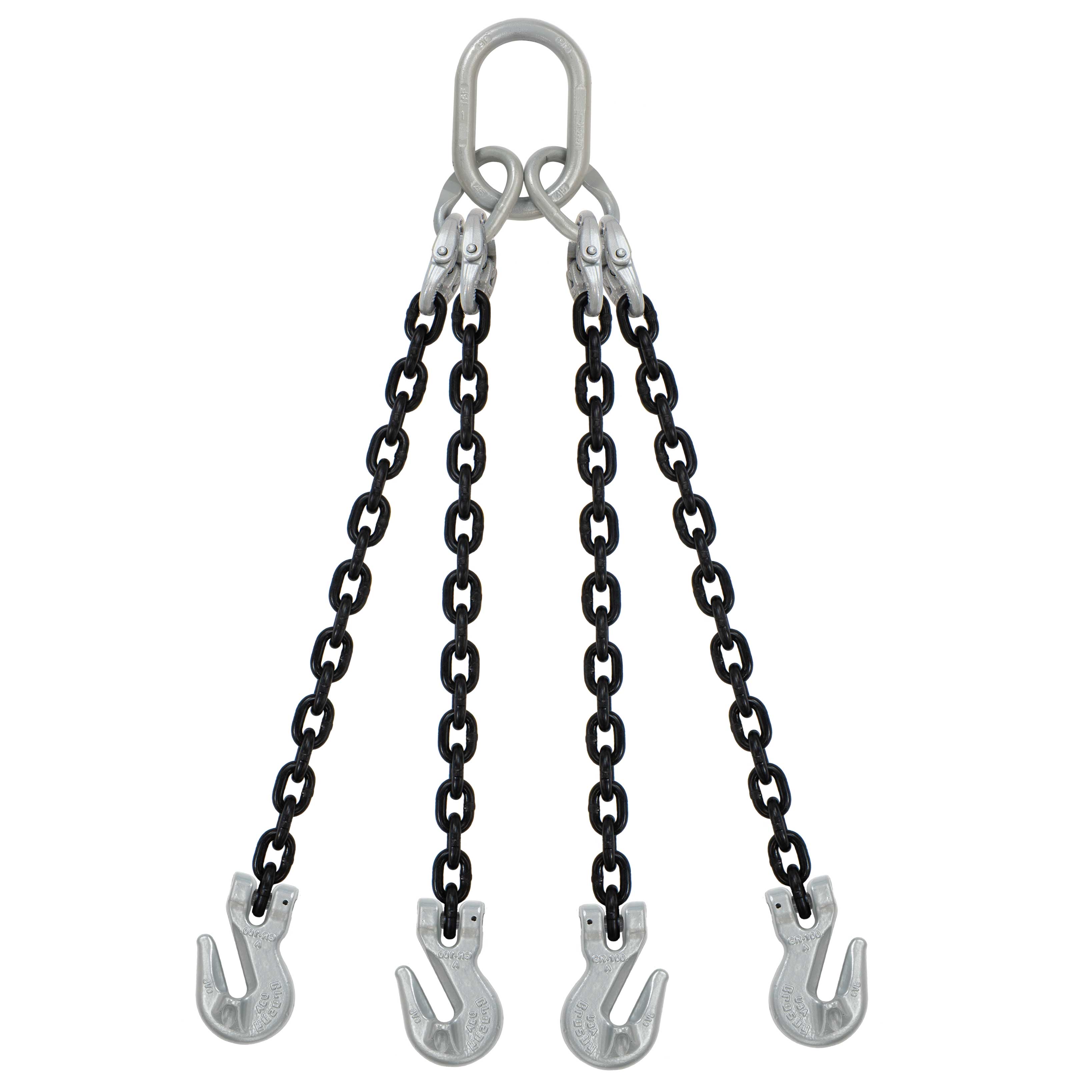 4 Leg Chain Lifting Slings - Grade 100 | US Cargo Control