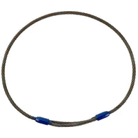 1 inch x 5 foot Mechanical Splice Grommet Wire Rope Sling image 1 of 4