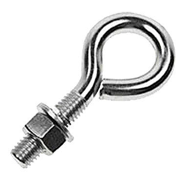 14 inch x 3 inch Stainless Steel Type 316 NonWelded Eye Bolt image 1 of 2