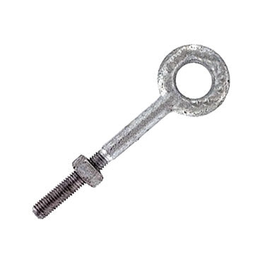 12 inch x 10 inch Galvanized Steel Eye Bolts Import image 1 of 2