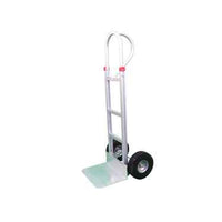 Aluminum Hand Truck w/ Loop Handle - Solid Nose Plate & Foam Fill Tires