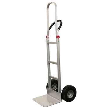 Aluminum Hand Truck with Solid Nose Plate & Extension Handle image 1 of 3