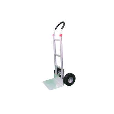 Aluminum Hand Truck with Solid Nose Plate and Foam Fill Tires