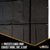 Heavy Duty Smoke Tarp 10 foot x 12 foot 18 oz Black Tarp image 7 of 9