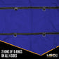 Heavy Duty Steel Tarp 16 foot x 27 foot (4 foot Drop4Sided) 18 oz Blue Tarp image 3 of 9