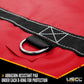 Heavy Duty Steel Tarp - 16' x 27' (4' Drop-4-Sided) - 18 oz. Red Tarp