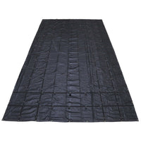 14' x 16' Steel Tarp, Black, 2 Rows of D-Rings, 18 oz (4-5 week lead time)