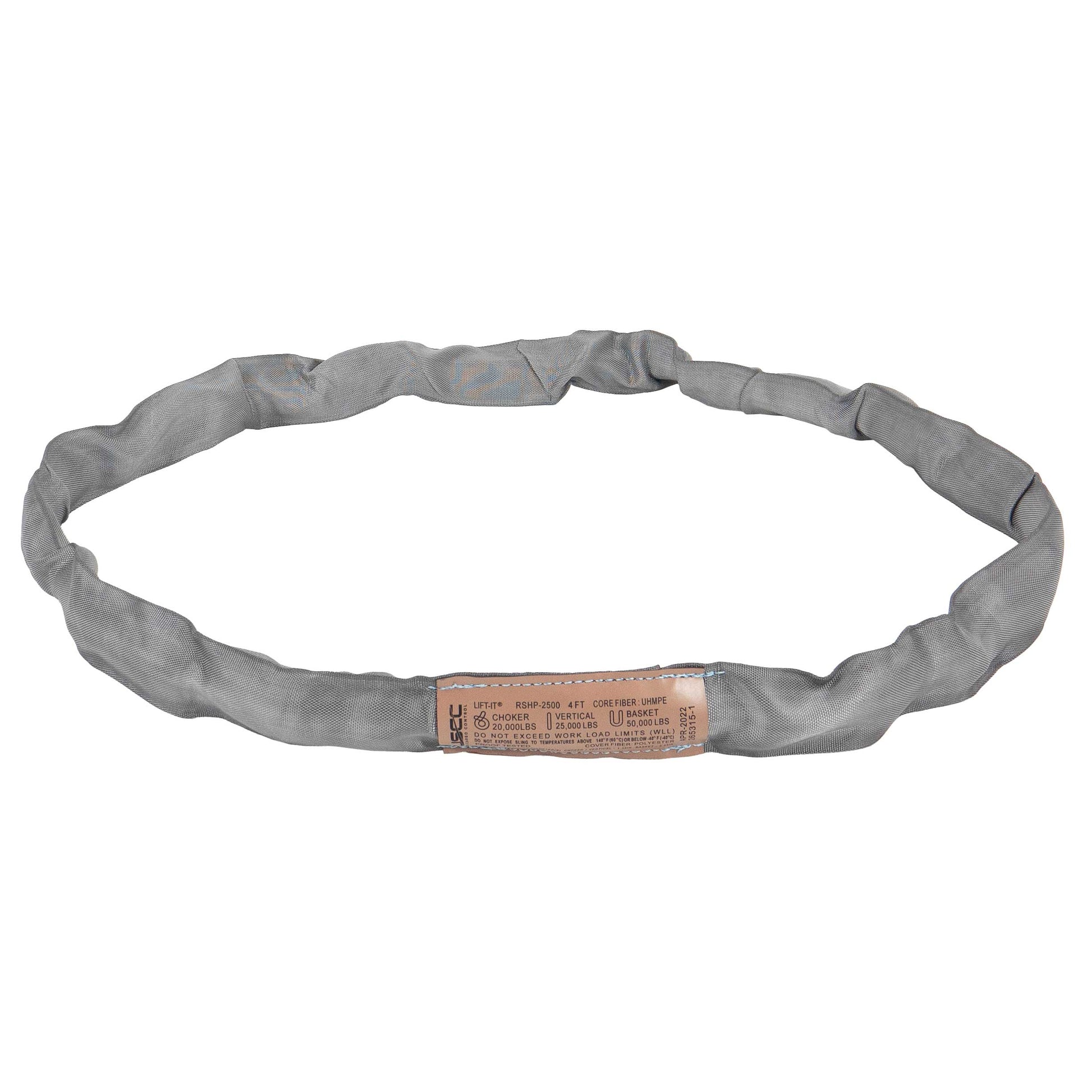 10' x 3" High Performance Round Sling | Vertical Cap: 30,000 lbs.