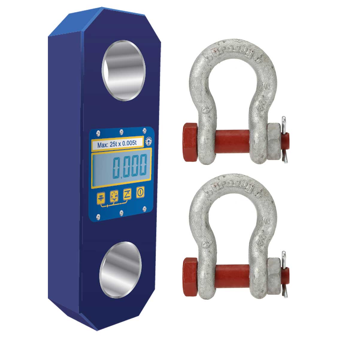Straightpoint Tension Load Cell Kit with Shackles | Loadlink LLP25T