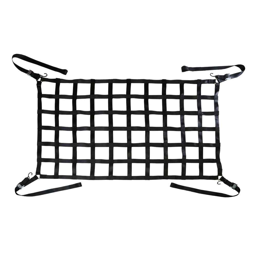 82 inch x 50 inch Long Bed Truck Cargo Net with Cam Buckles & SHooks image 1 of 9