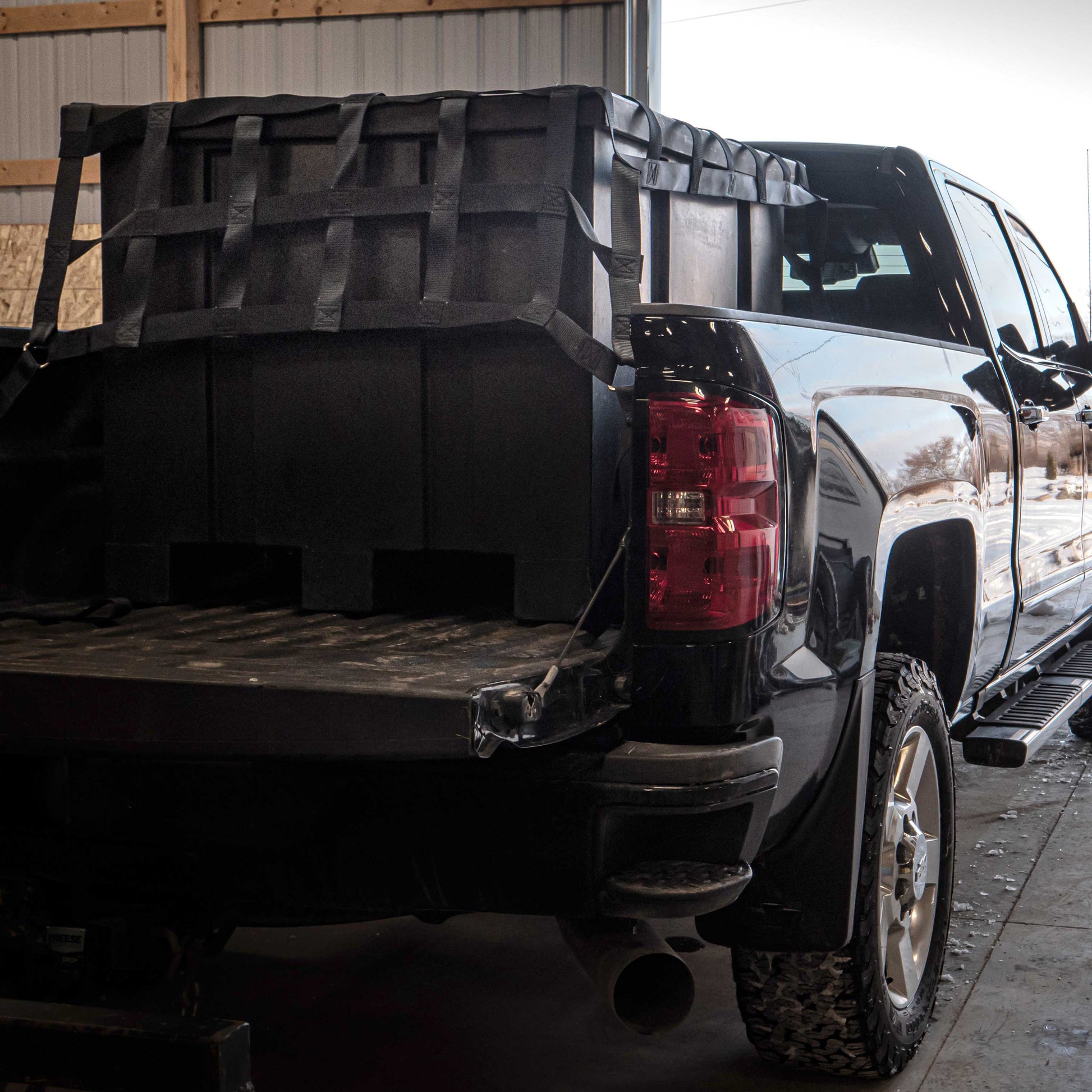 82 inch x 50 inch Long Bed Truck Cargo Net with Cam Buckles & SHooks image 5 of 9