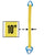 Nylon Lifting Sling Triangle Choker 10 inch x 10 foot 2ply image 2 of 2