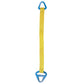 Nylon Lifting Sling Triangle Choker 8 inch x 16 foot 2ply image 1 of 2