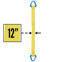 Nylon Lifting Sling Triangle 12 inch x 3 foot 2ply image 2 of 2