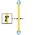 Nylon Lifting Sling Triangle 2 inch x 4 foot 1ply image 2 of 2
