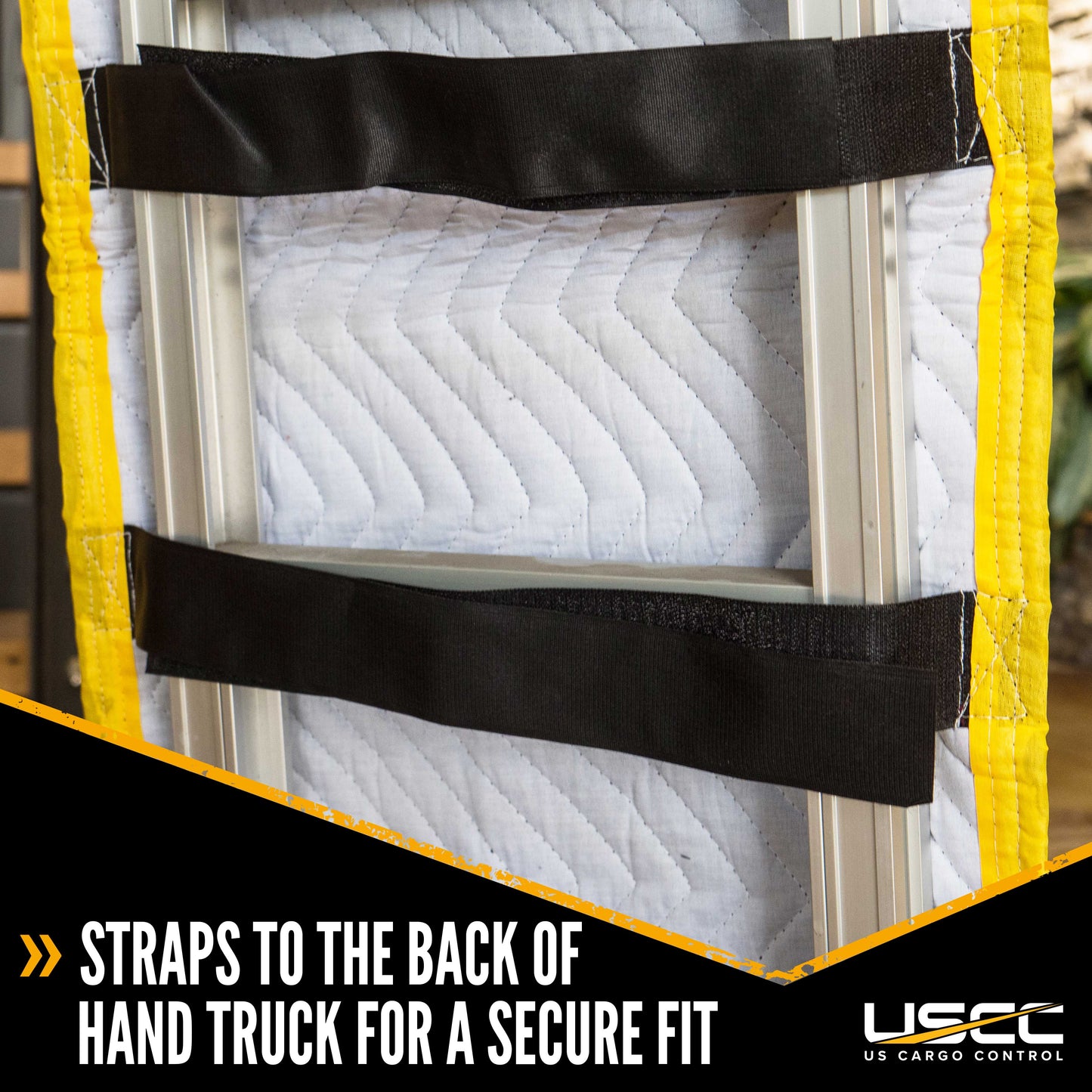 Padded Hand Truck Cover: Square Top